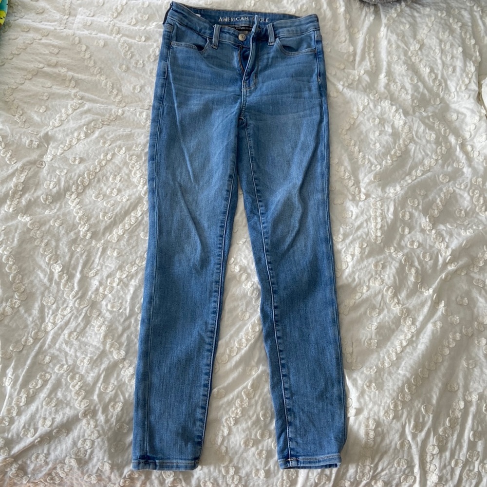 AE High Rise Skinny Jeans